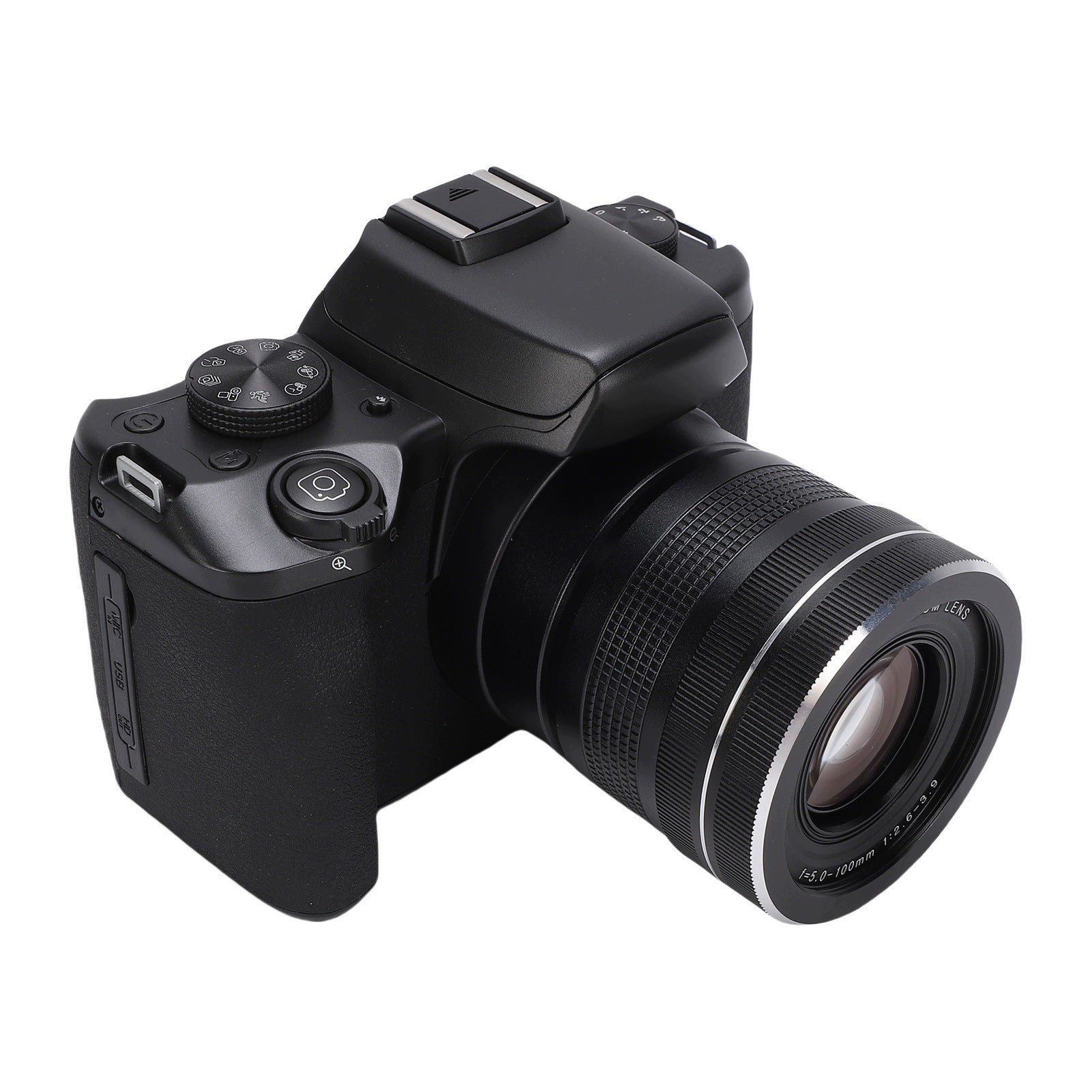4K Digital Photography Camera 75MP WiFi Vlog Camera with LF Model 1610EOZQ