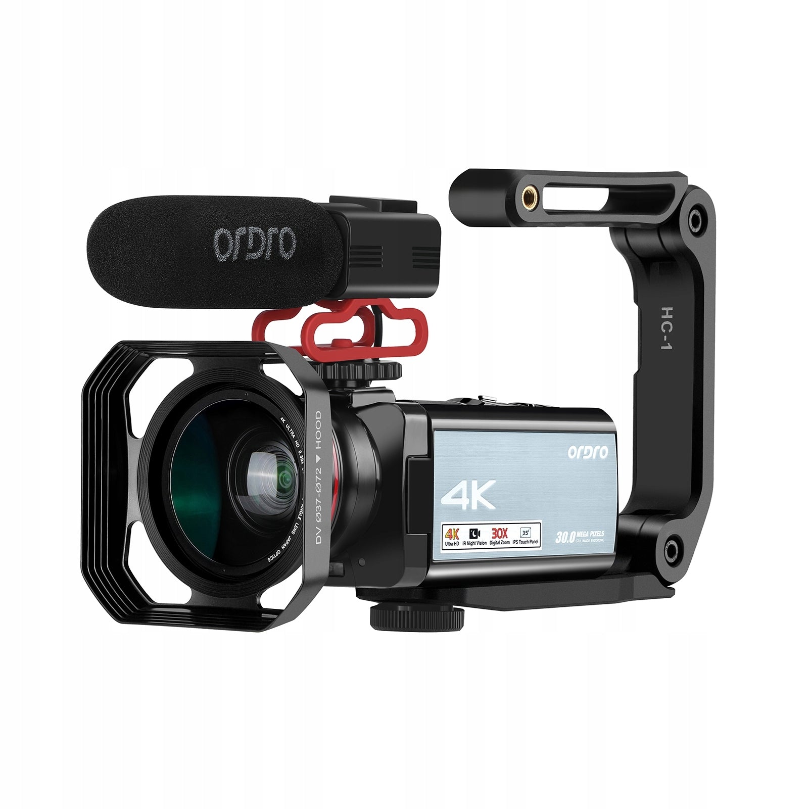 4K Digital Video Camera Wi -Fi DV Recorder 3,5 Inch IPS WE Model 5181SXLH