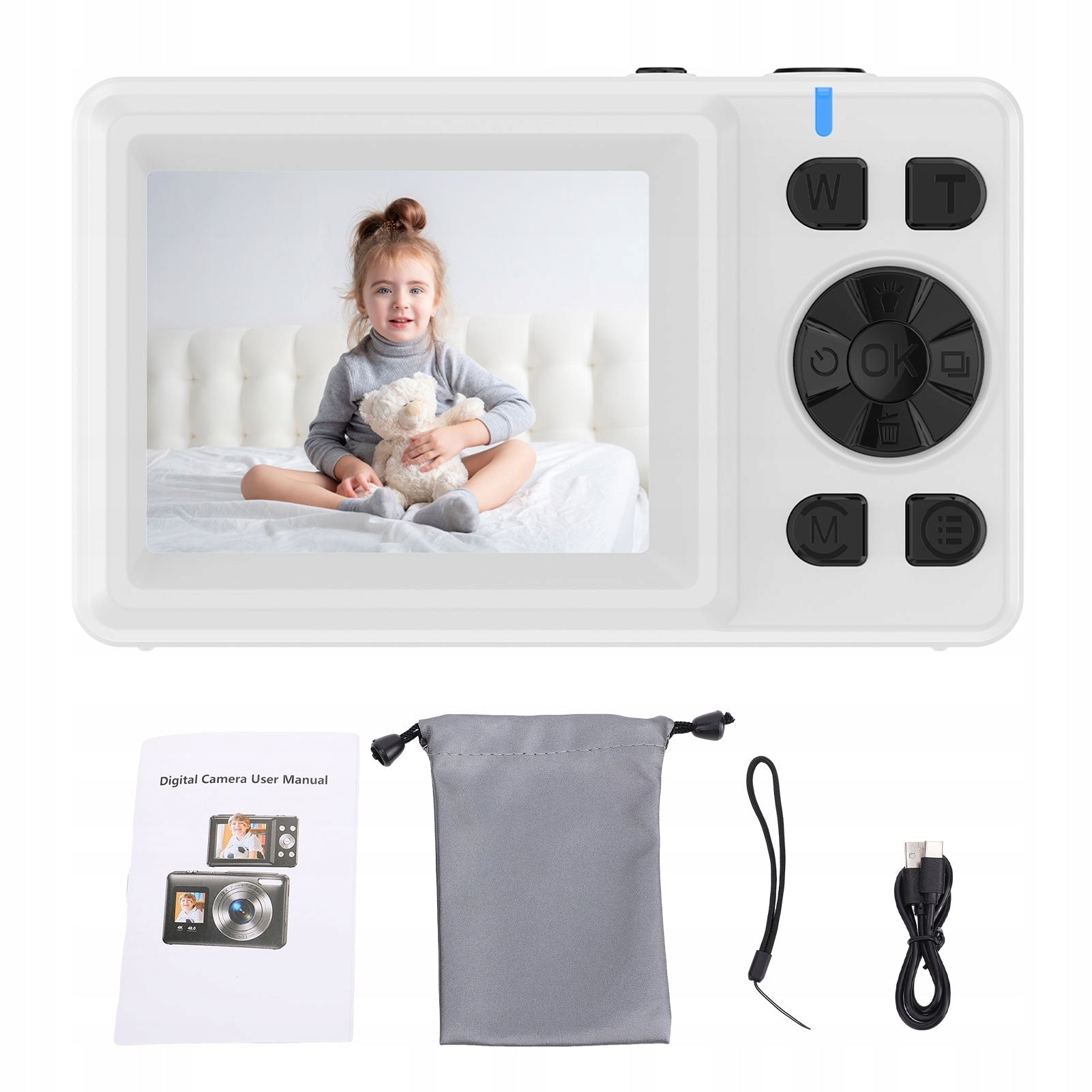 4K Dual Screen Digital Camera Automatic Focus 18x Zoom Portable TA Brand no brand