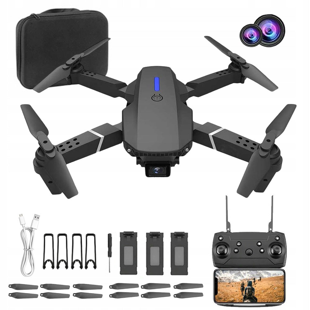 4K FOUR-ROTOR DRONE CAMERA FLIGHT 15 MINUTES ONE BUTTON FUNCTION