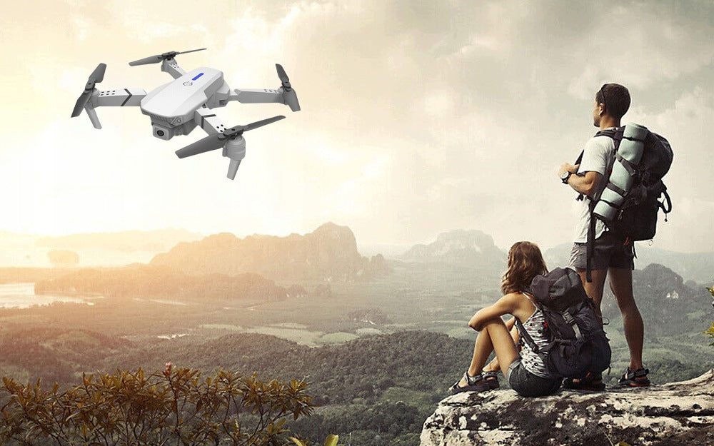 4K FOUR-ROTOR DRONE CAMERA ROUTE FLIGHT HEADLESS MODE GRAVITY SENSOR Packaging status original