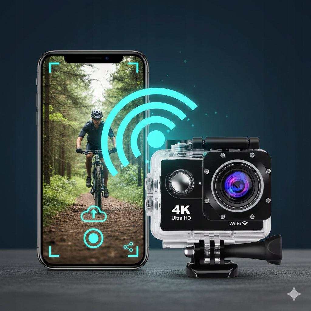 4K FULL HD SPORTS CAMERA DRMZ ActionXtreme PRO 2 WATERPROOF MOUNTS 30M Packaging status original