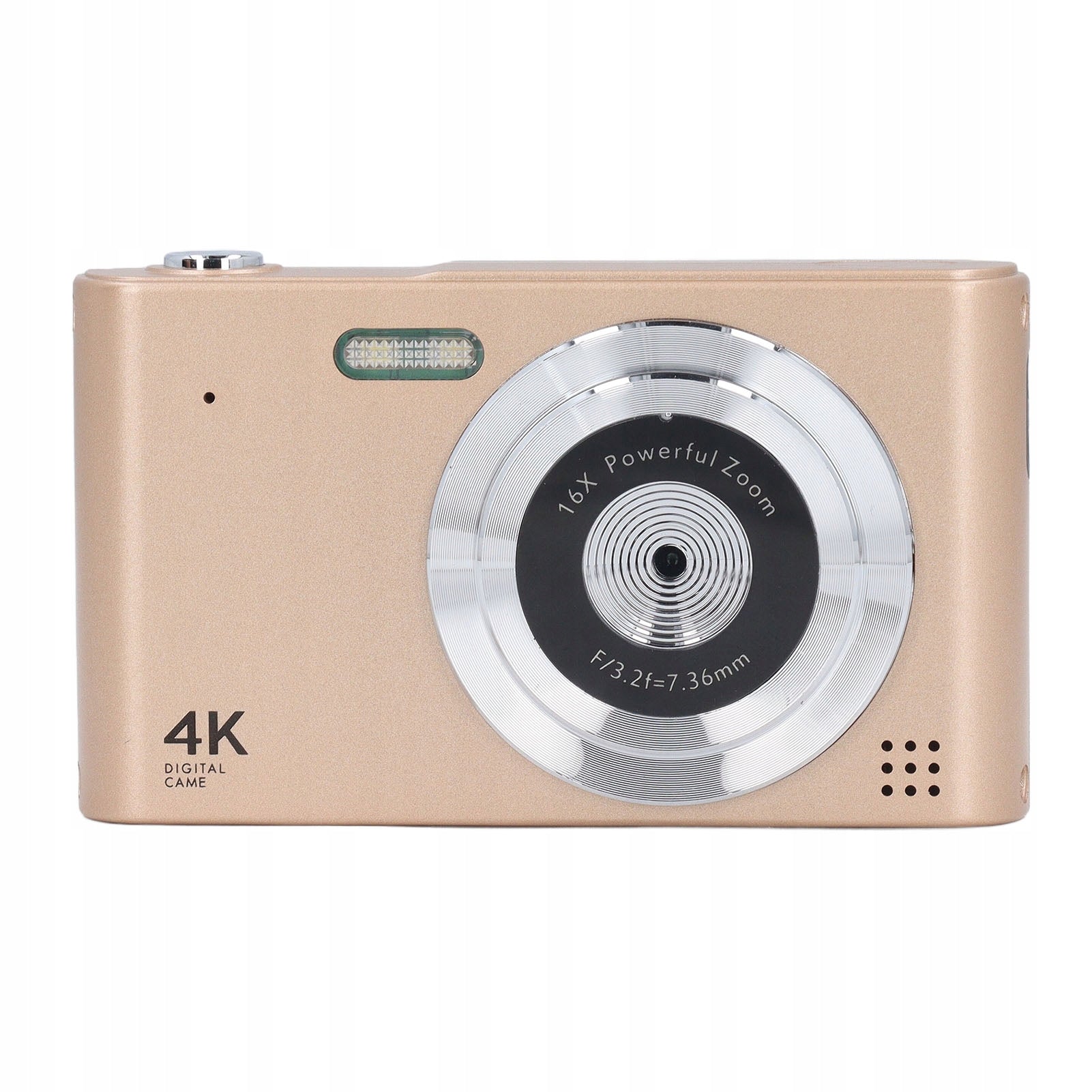 4K HD 16X Zoom 48MP Digital Camera Portable CCD Camera with O1 LED Flashlight