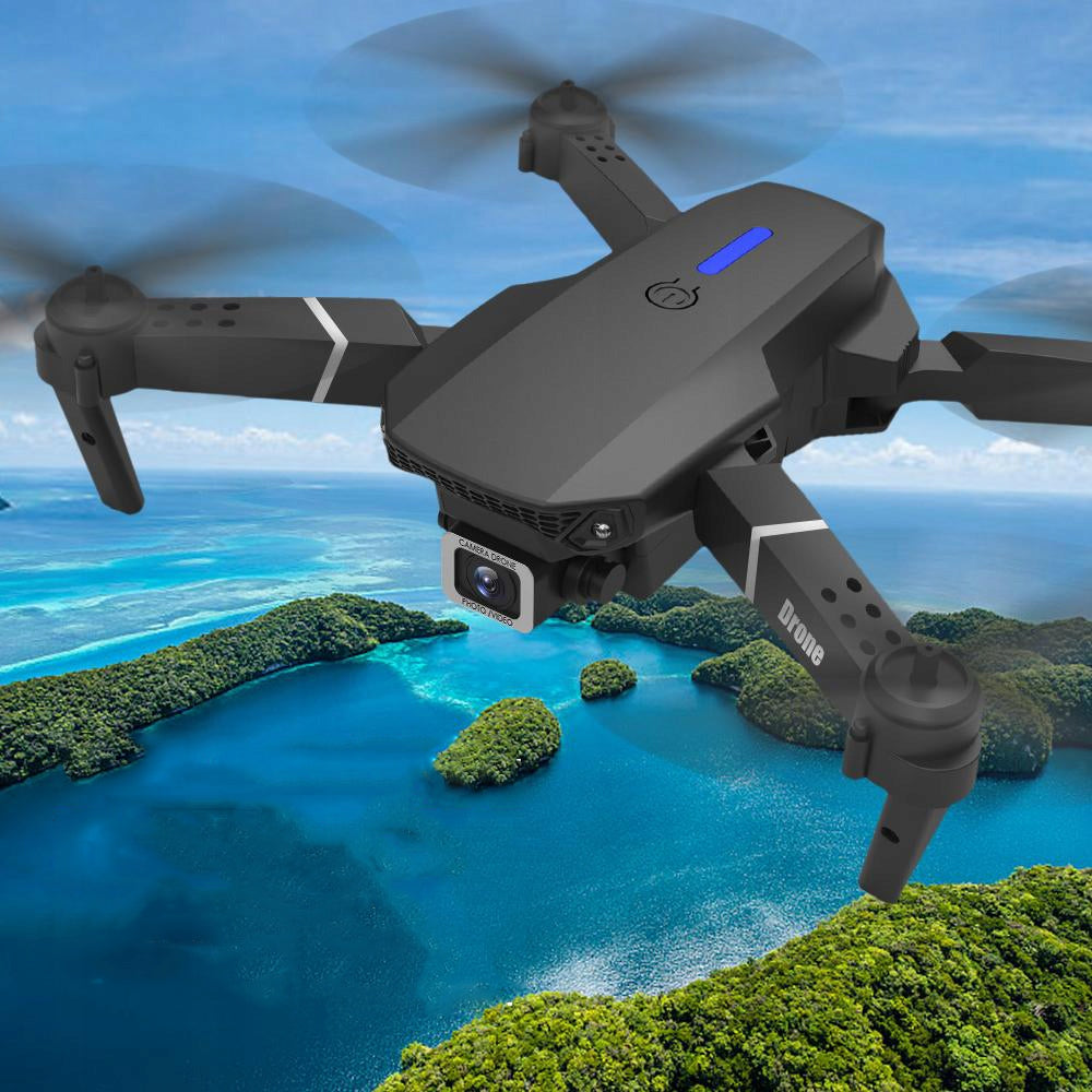 4K HD DRONE TWO CAMERA WIFI TOY CONTROLLED HOVER Packaging status original