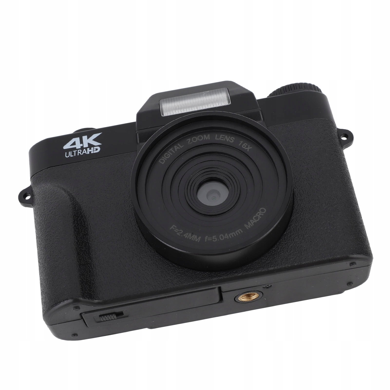 4K HD Digital Camera 48MP 16X Zoom Digital Auto Focus Anti Shake 8D