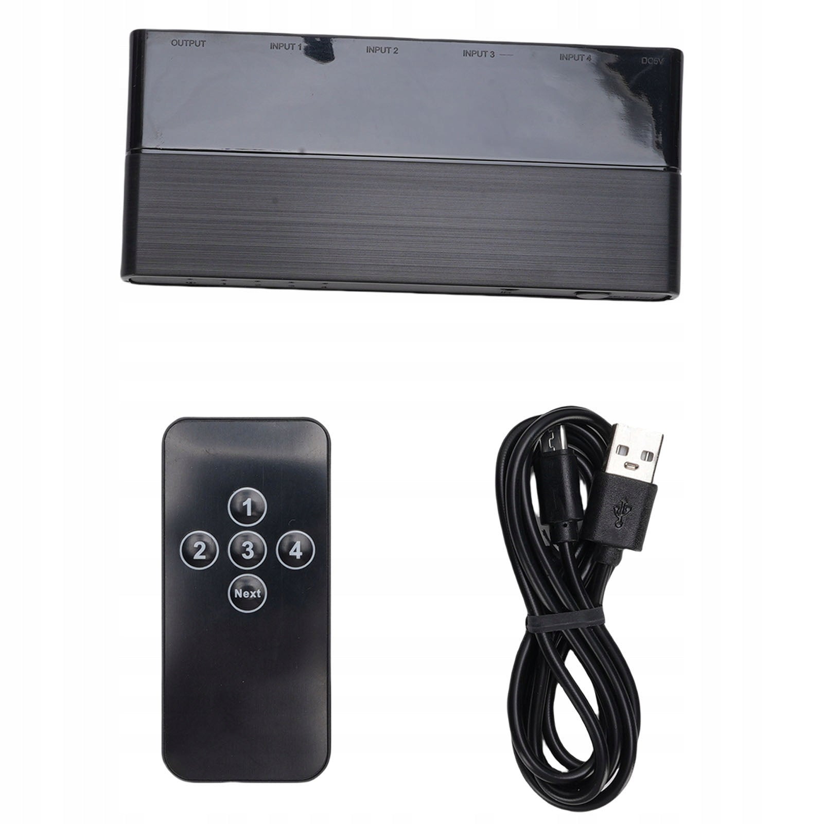 4K HD Multimedia Switcher 4 in 1 Out Automatic HL Switching Brand no brand