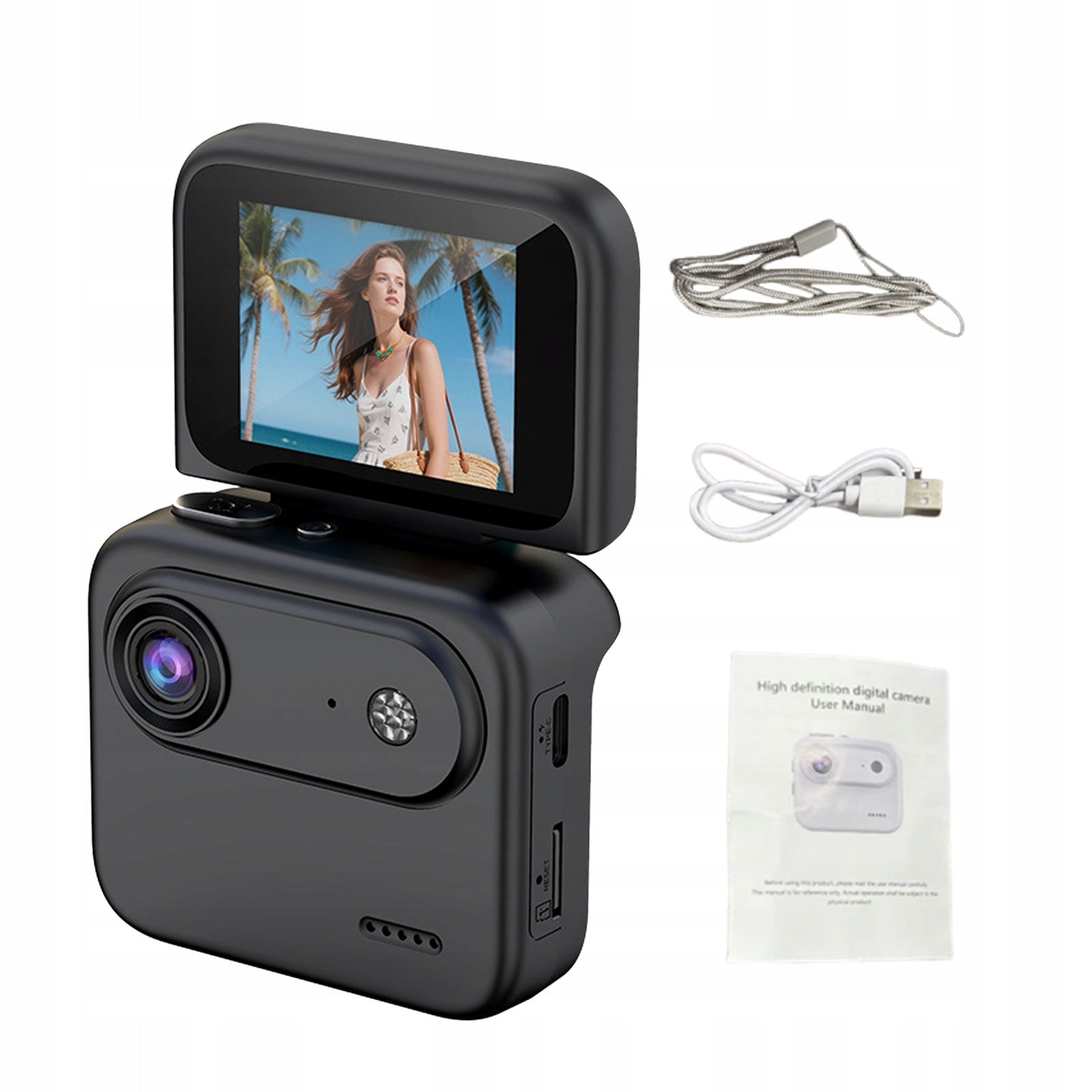4K Sports Camera with Image Stabilization 2-Inch Camera Brand no brand