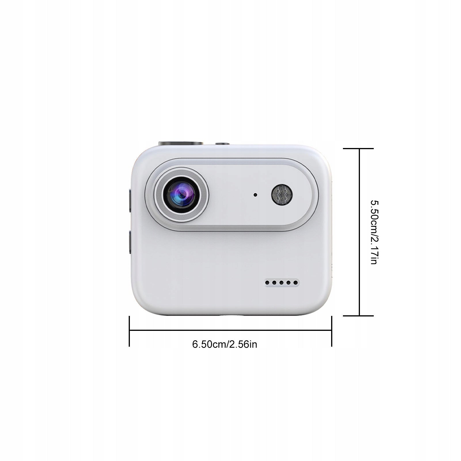 4K Sports Camera with Image Stabilization 2-Inch Camera with Tilting Ecre Resolution 1 Mpx