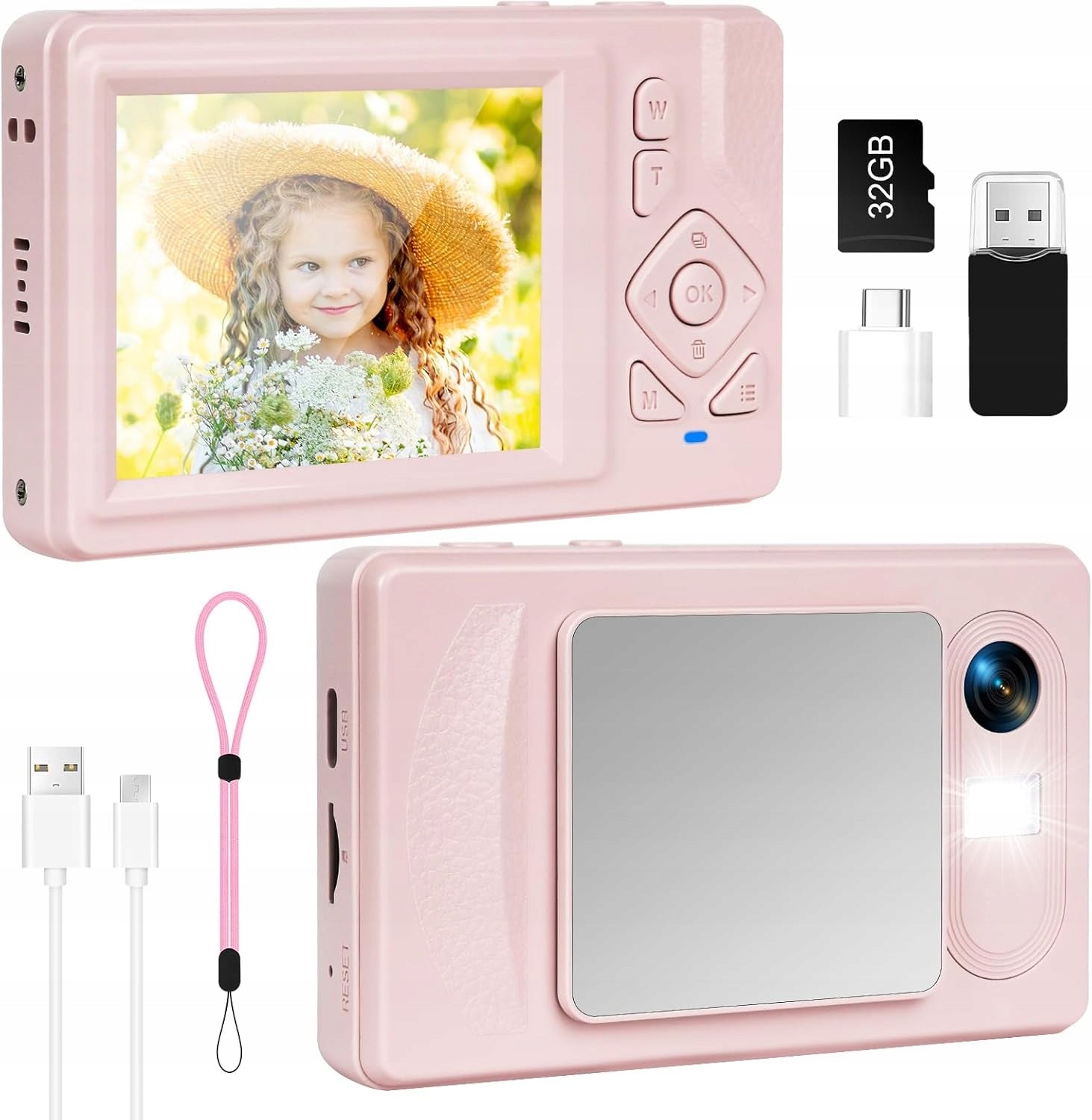 4K UHD 48 MP ZOOM 18x HERBYD CD-W8 ANTI-SHOCK DIGITAL CAMERA
