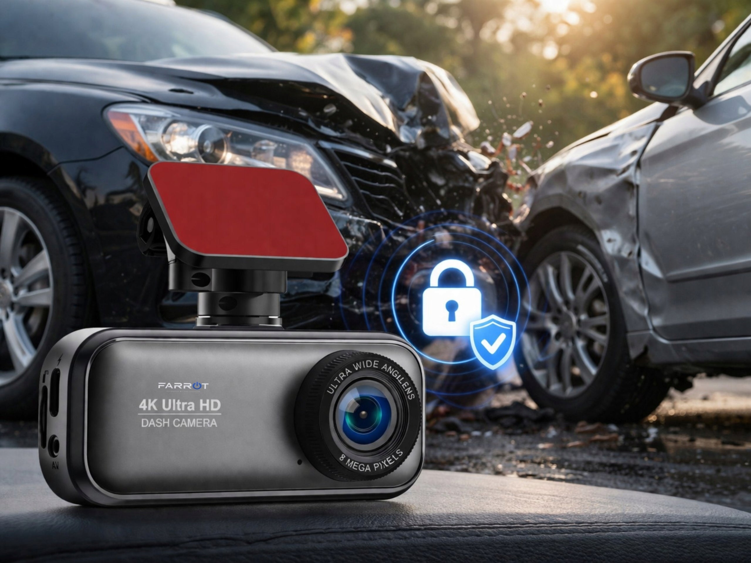 4K UHD Car Video Recorder Front Wifi GPS Rear Full HD Auto Camera Packaging status original