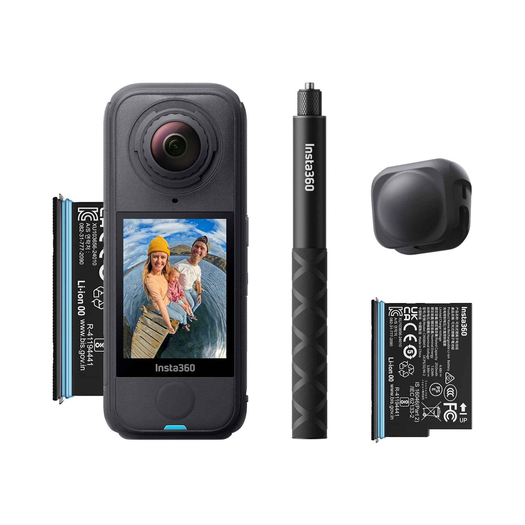4K UHD Insta360 X4 Air Starter Bundle 360 8K/30 FPS Wi-Fi Sports Camera