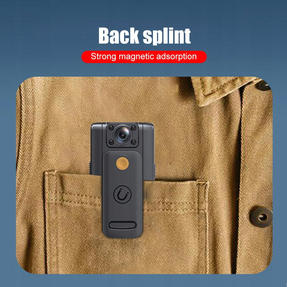 4K UHD Mini Body Camera with 150° VP Width Audio and Video Recording Brand no brand