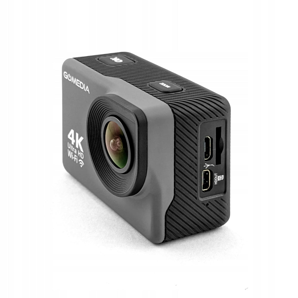 4K UHD Sports Camera 30FPS WiFi HDMI Remote Control Waterproof 2 Monopod Batteries Packaging status original