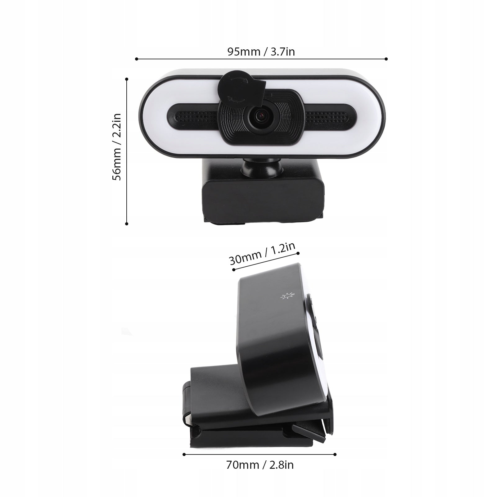 4K USB Plug and Play Webcam with Built-in 39