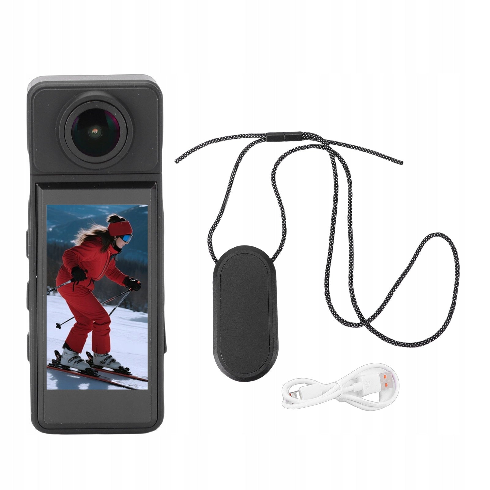4K Ultra Wide Angle Video Camera With 1,97 Inch N0 Screen