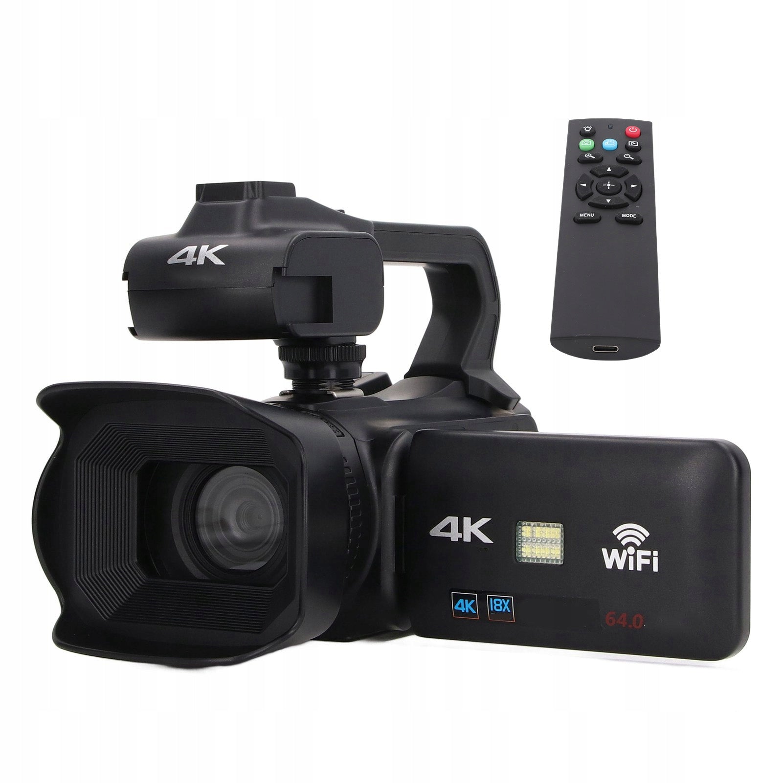 4K Video Camera 18x Digital Zoom Camera 4,0 Inch 0F Screen Brand no brand