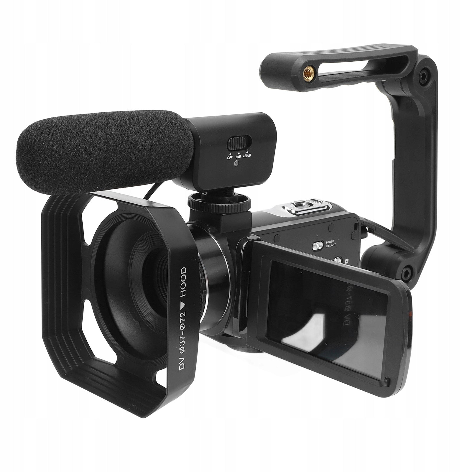 4K Video Camera 3 Inch Touch Screen Camera 56 MP HD WiFi Vlog UR
