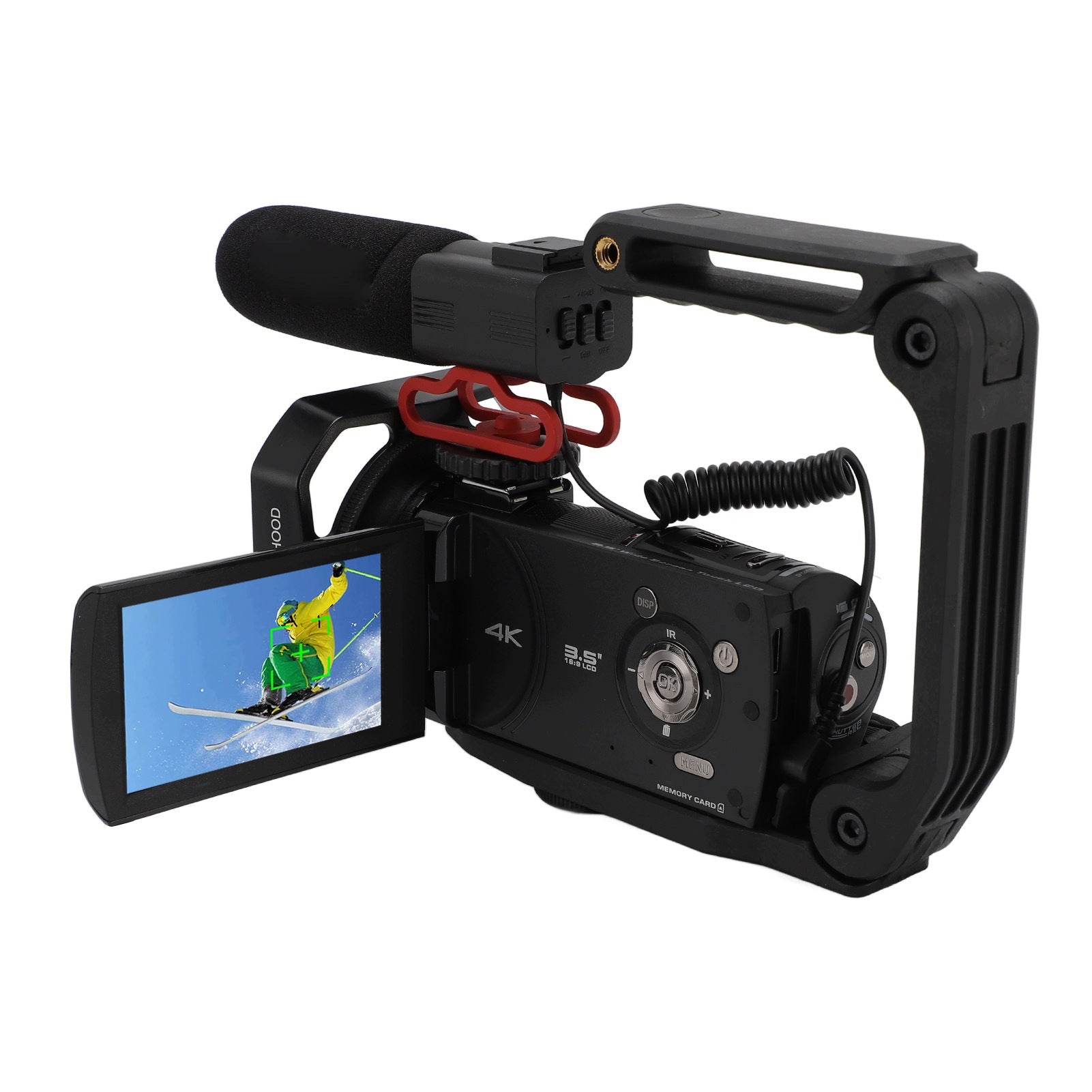 4K Video Camera With 3,5 Inch IPS Y1 Touch Screen