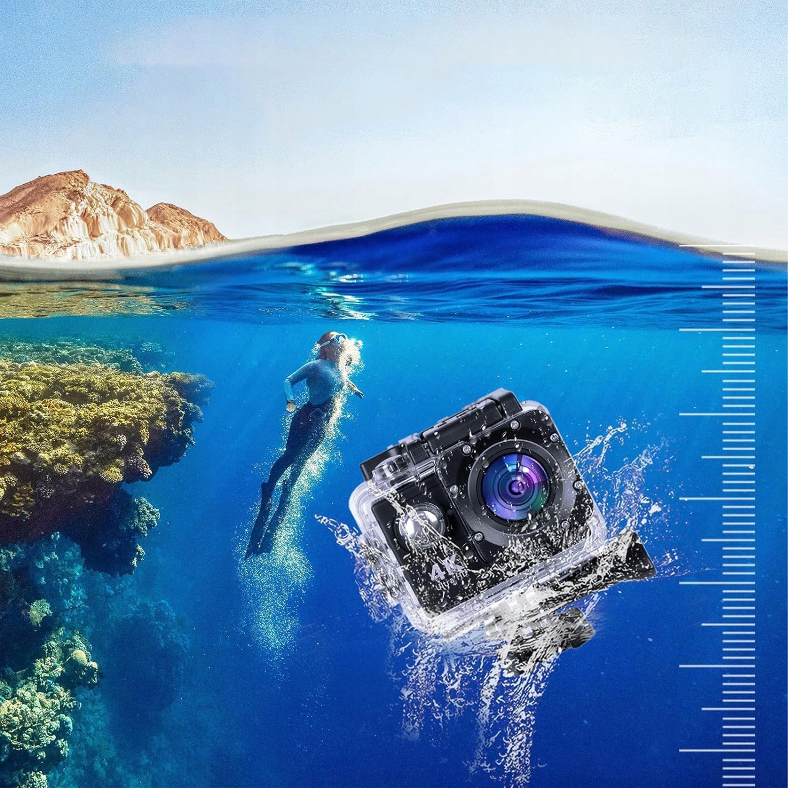 4K WIFI SPORTS CAMERA UNDERWATER WATERPROOF CAMERA Manufacturer code sxrew