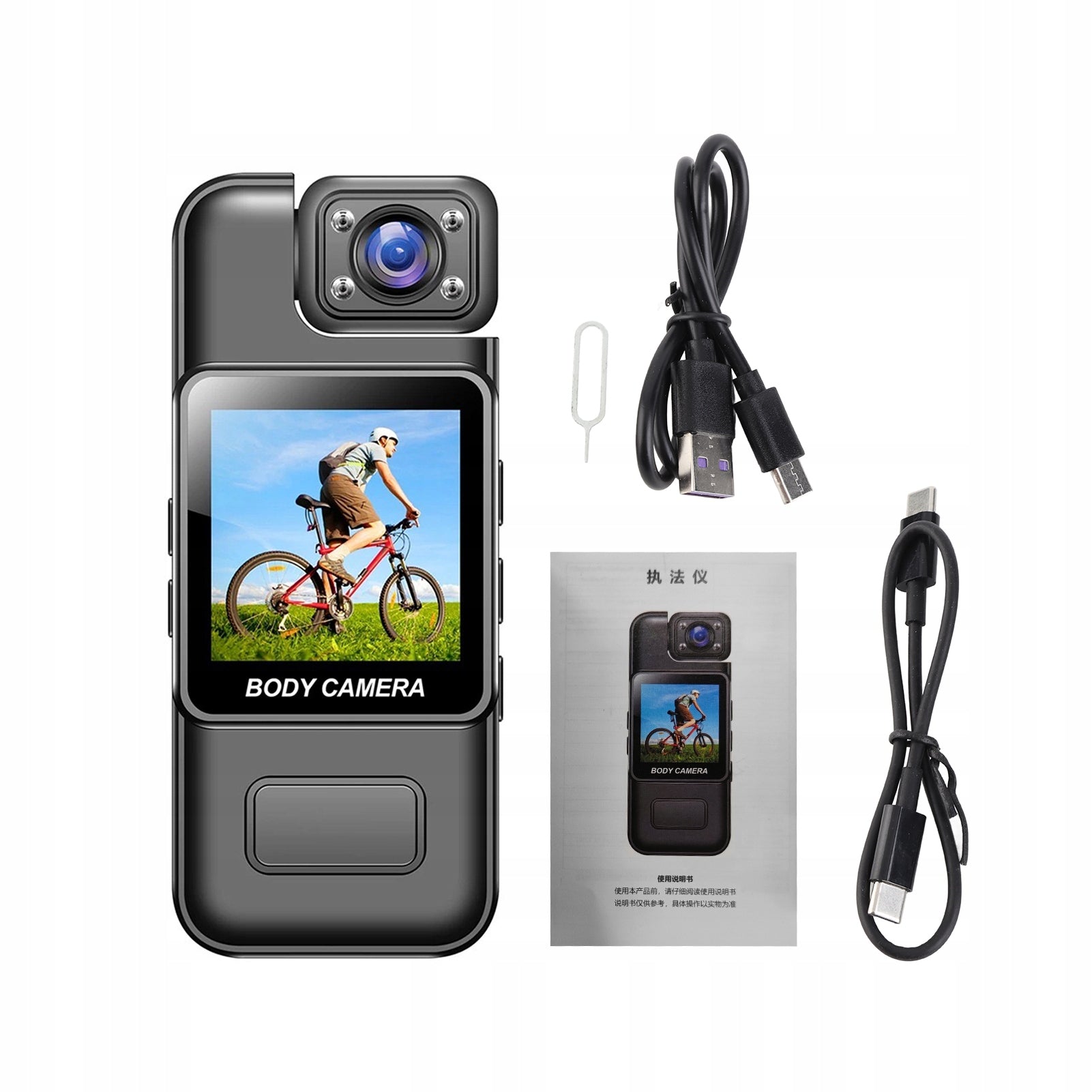 4K Wi -Fi Camera with Audio and Video Recording OH Wearable Camera Brand no brand