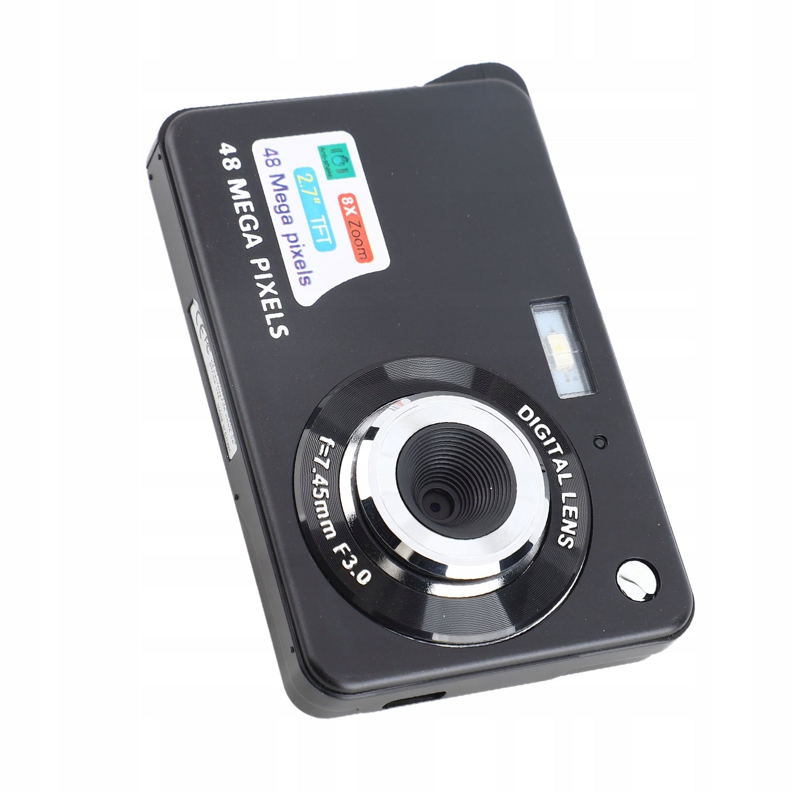 4K digital camera with 2,7 inch LCD screen, built-in ES