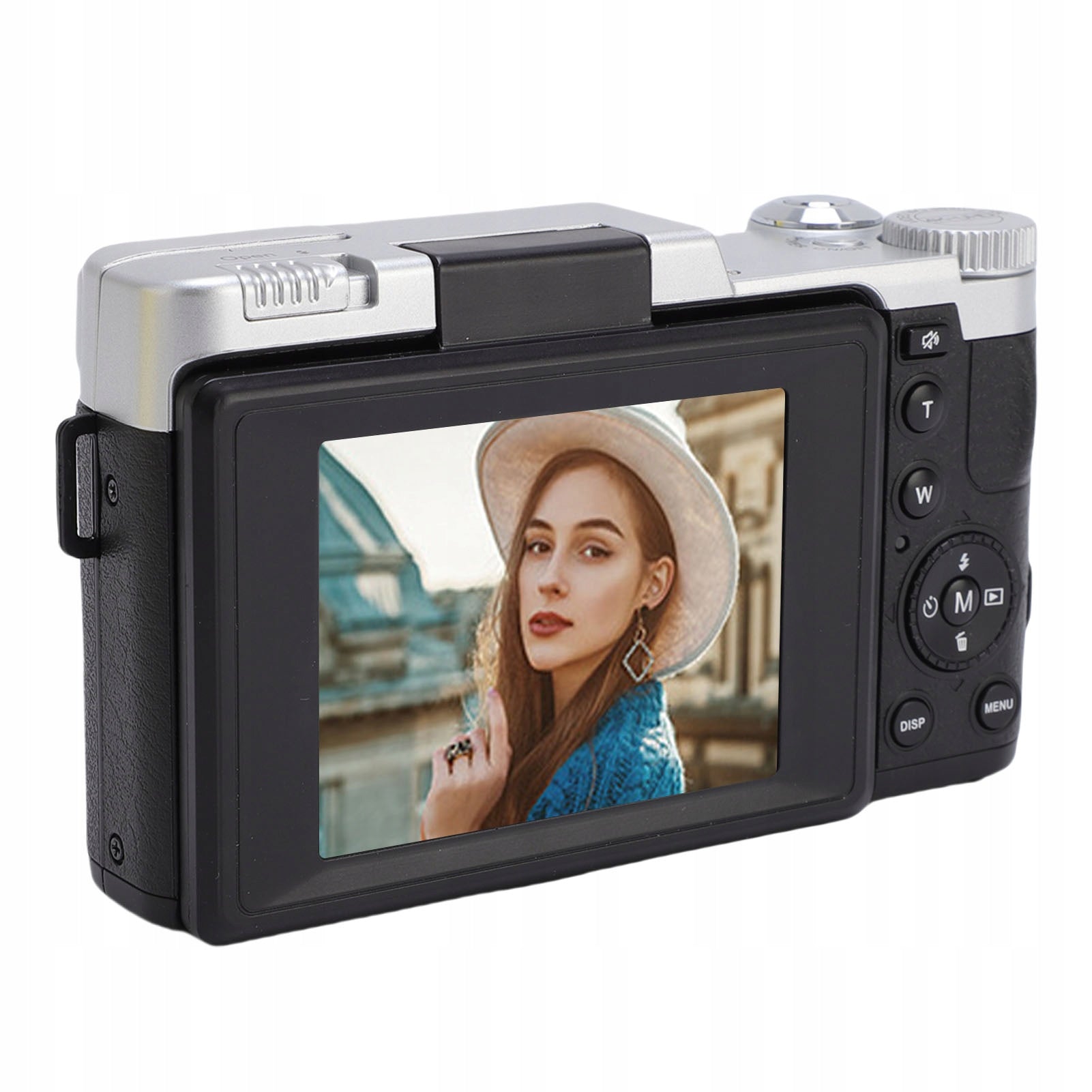 4K digital camera with autofocus and 64 MP Vlog camera with 2,8-inch CL Model 4914ECSN
