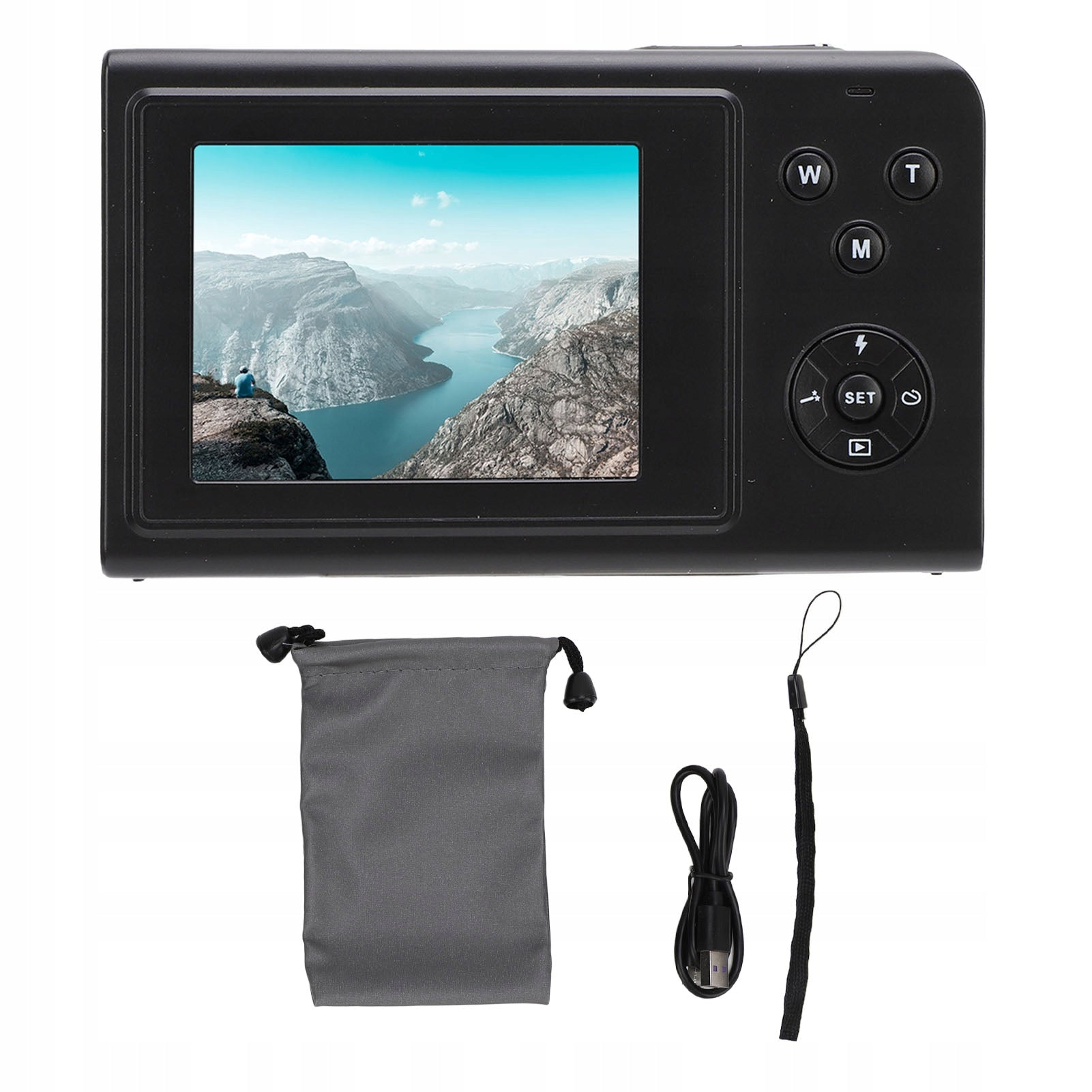 4K vlogging camera, 68MP professional digital camera for photography