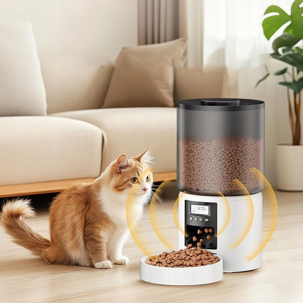 4L AUTOMATIC DOG AND CAT FOOD DISPENSER WITH VOICE RECORDING FUNCTION AND Brand Bedee
