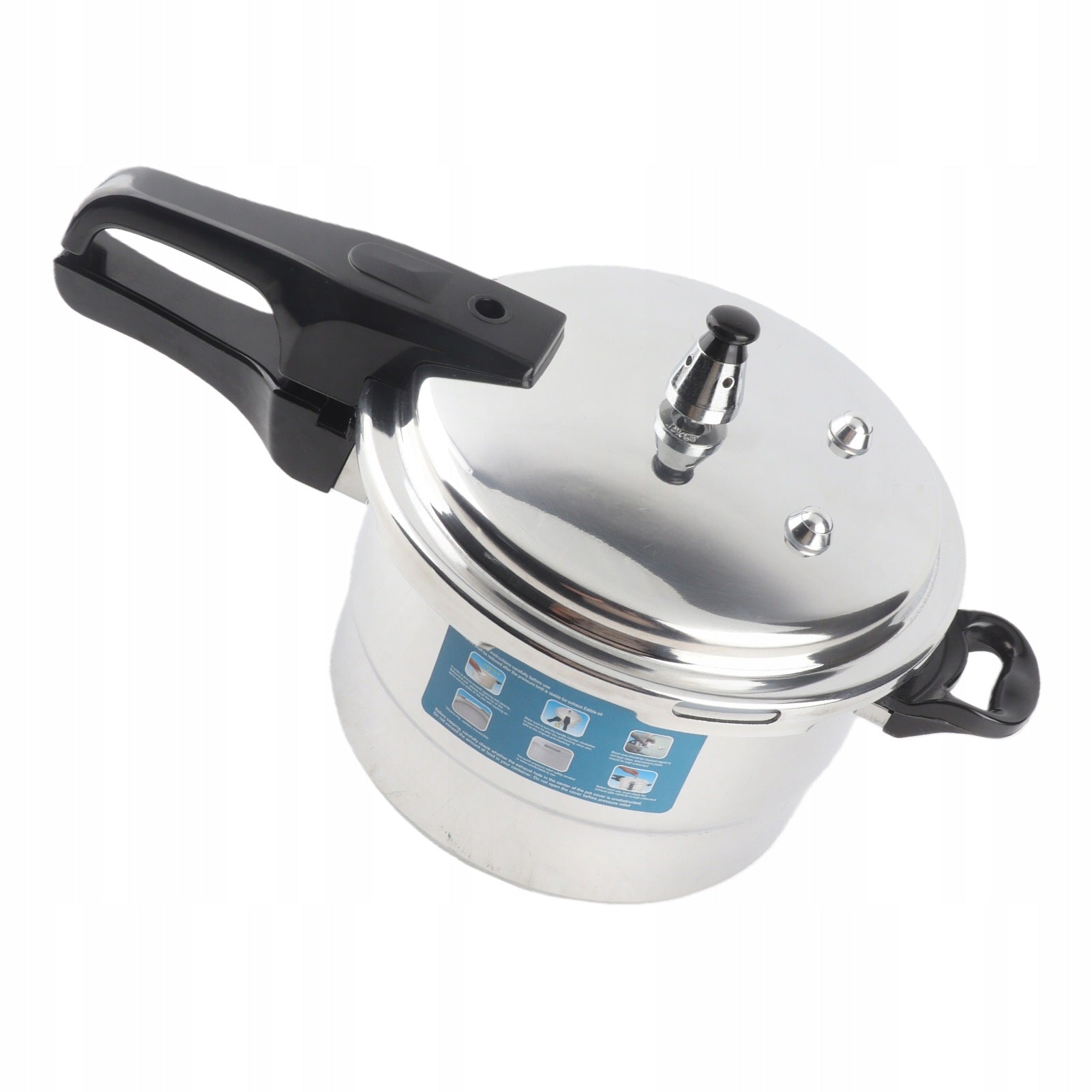 4L Aluminum Alloy Pressure Cooker, Explosion Proof, ZB Dominant color multicolor
