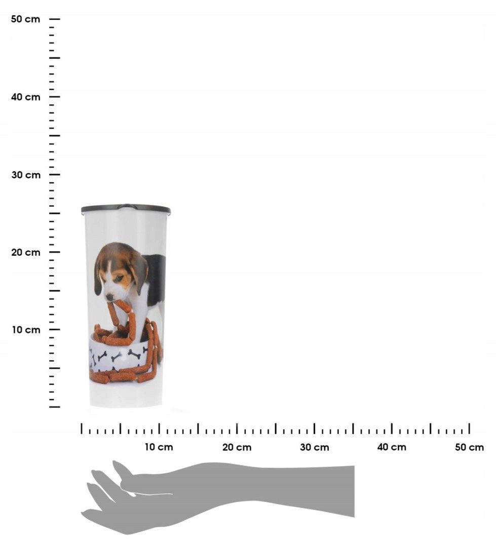 4L Dry Dog Food Container Packaging status original