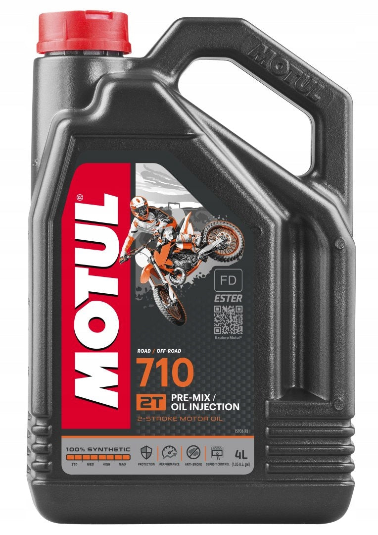 4L OIL MOTUL 710 4L 2T synthetic 2-suv Manufacturer code 104035