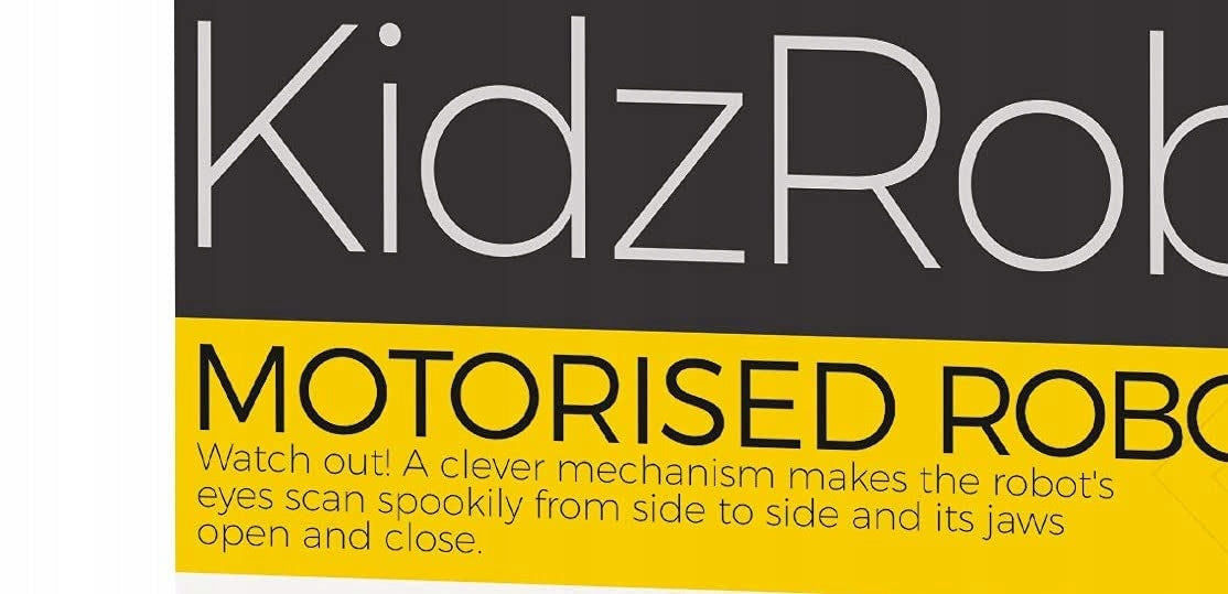 KidzRobotix Motorizuota roboto galva 4M