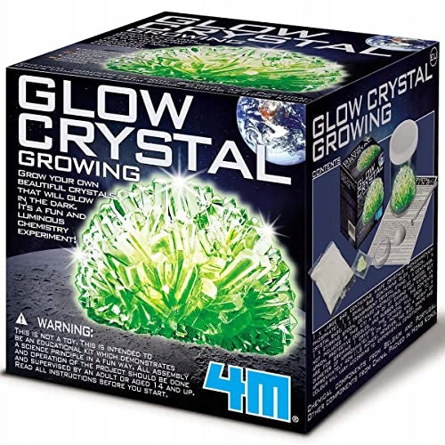 Kūrybinis rinkinys 4M Glow Crystal Growing