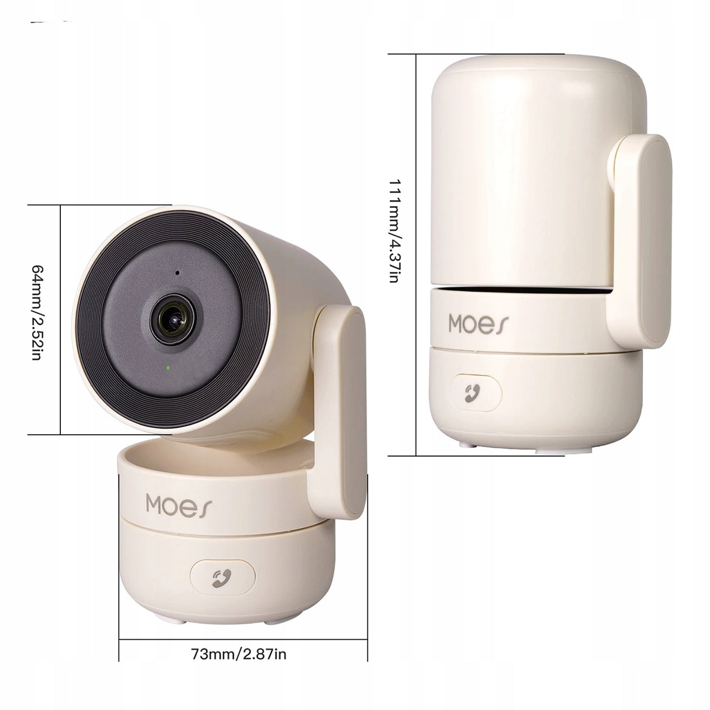 4MP 360 Degree WiFi Camera Smart Home 64G Pan/Tilt Nanny Motion Detection Manufacturer code Inteligentna Kamera 4MP HD 360