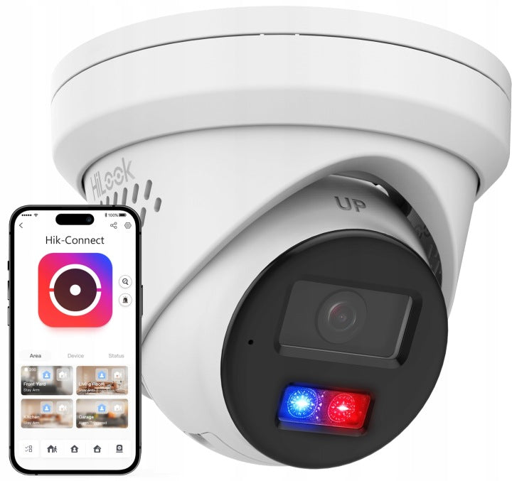 4MP Outdoor Hybrid Light IPC-T240HAP-LUF/SL HiLook Hikvision