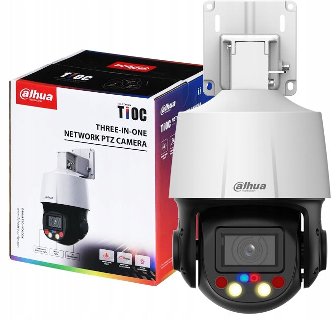 4MP TiOC Dahua SD3E405DB-GNY-A-PV1 Rotating IP Camera AI Analysis