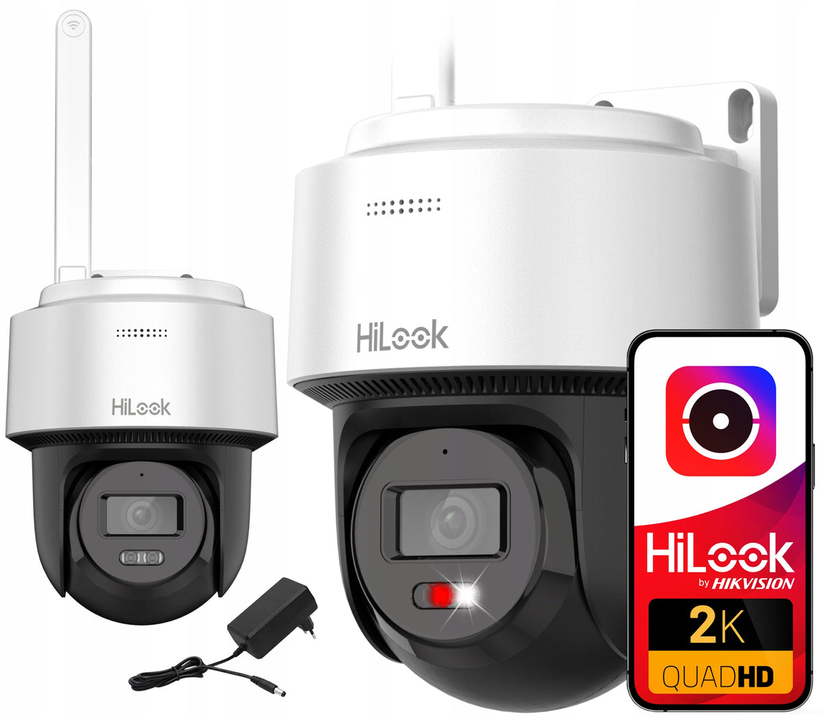 4MPX IP HYBRID LIGHT HILOOK HIKVISION PTZ-N2C400M-D/W WIFI ROTARY CAMERA
