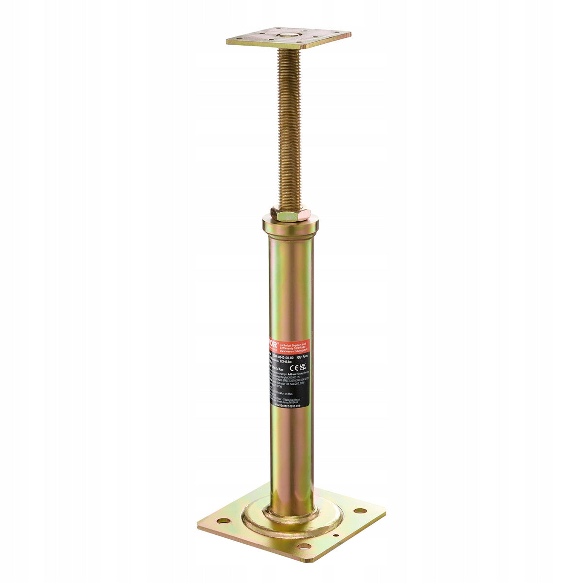 4PCS Adjustable Floor Jack Post House Floor Leveling Lift 11.6"-16" Height Minimum lifting height 295 mm