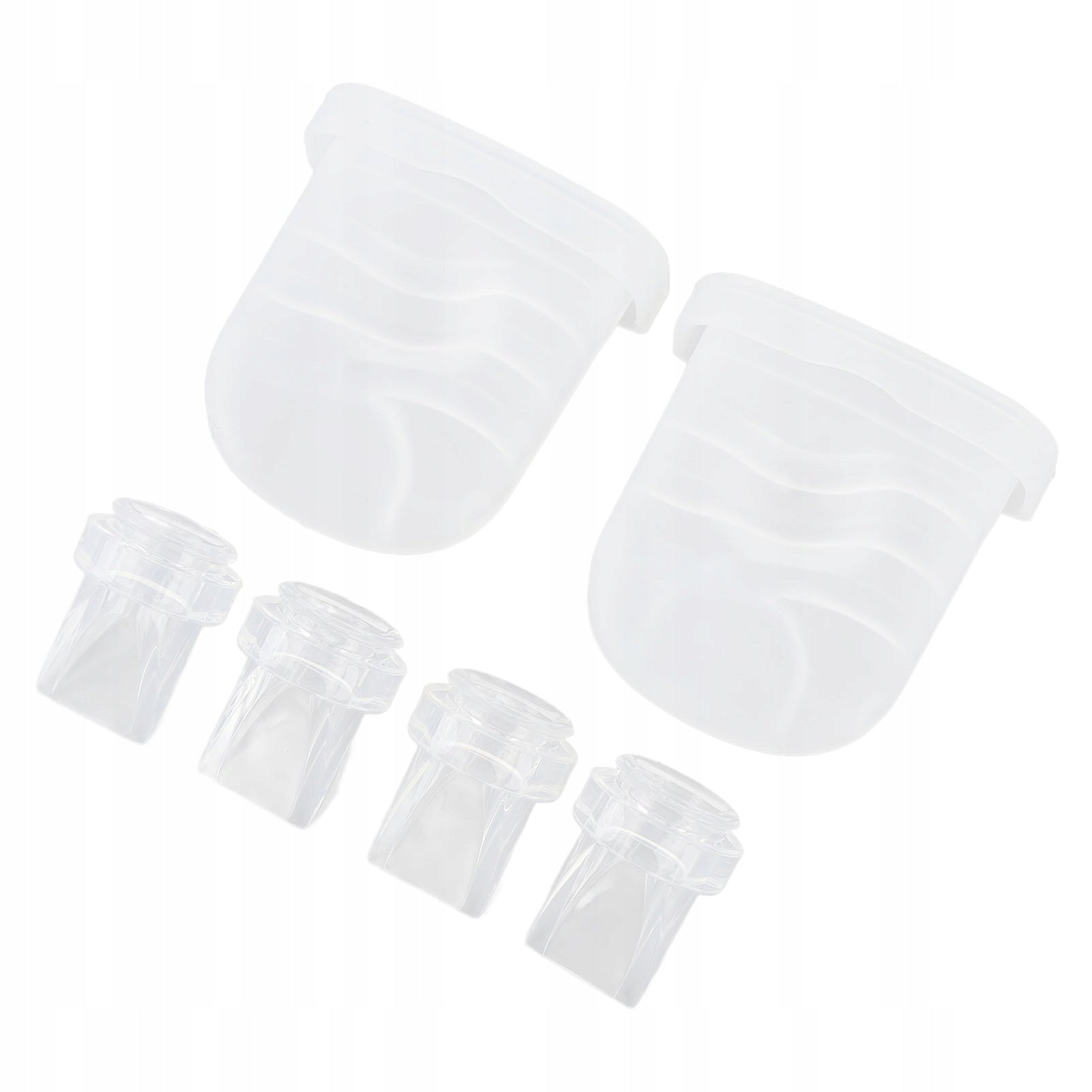 4PCS Duckbill Valves and 2PCS Silicone Diaphragm Compatible for 36 Medical device no