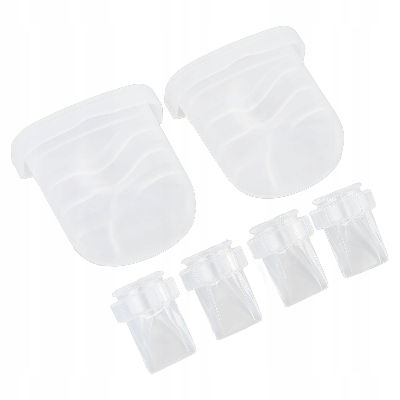 4PCS Duckbill Valves and 2PCS Silicone Diaphragm Compatible for B6 Medical device no