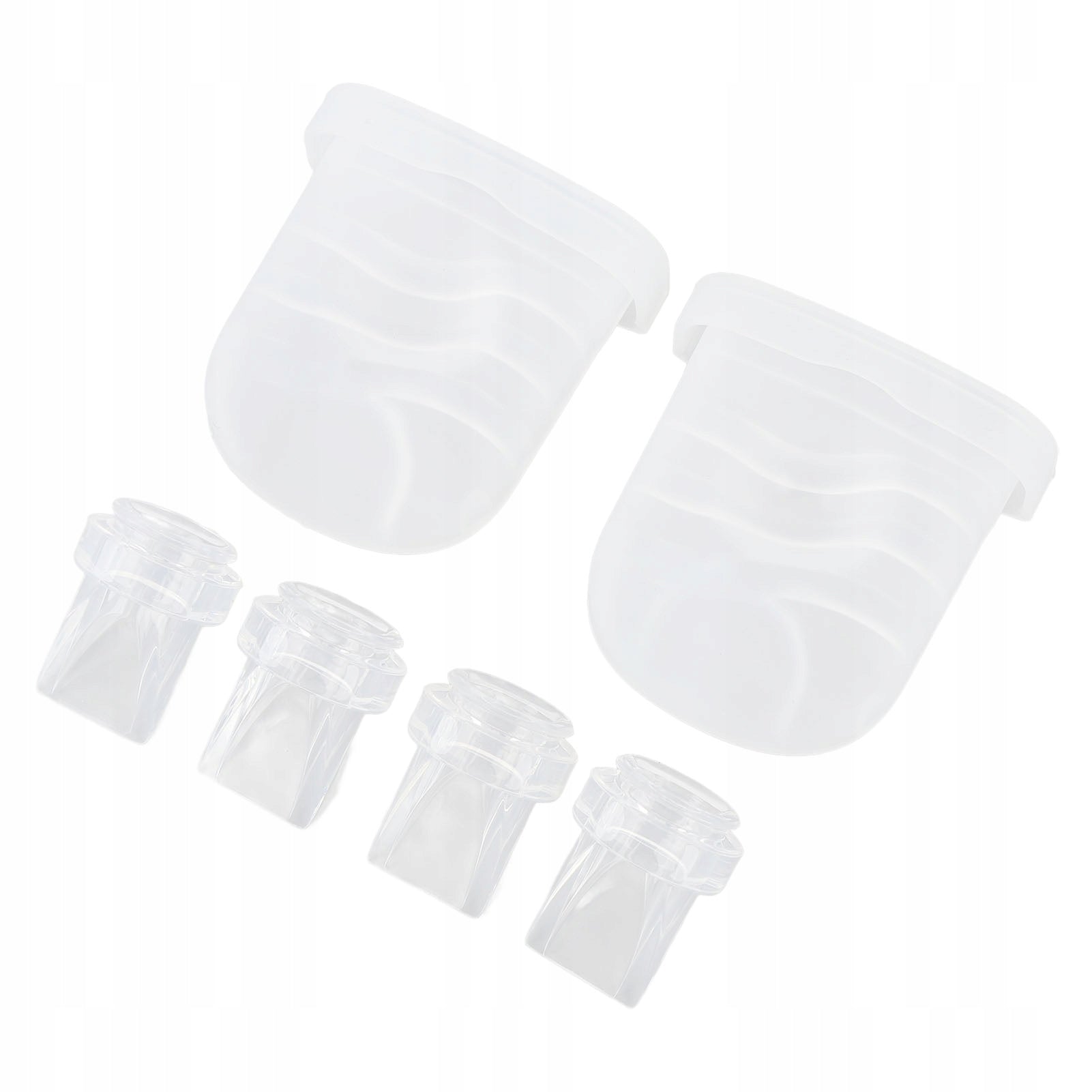 4PCS Duckbill Valves and 2PCS Silicone Diaphragm Compatible for B6