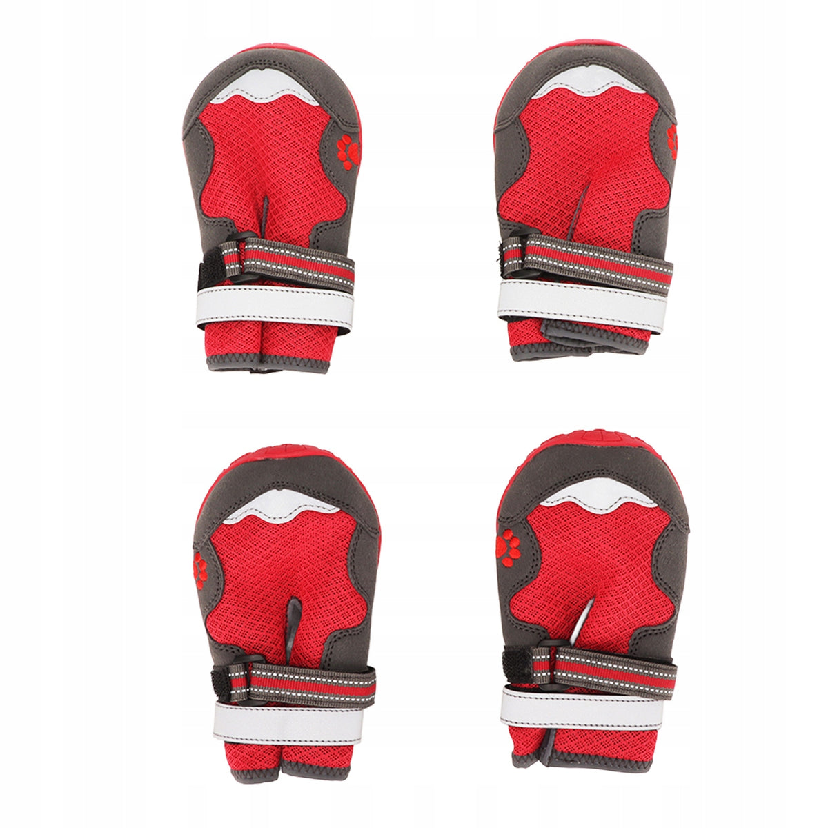 4PCS FOR DOGS SHOES STYLISH, HEAT RESISTANT BREATHABLE MESH FOR 7M