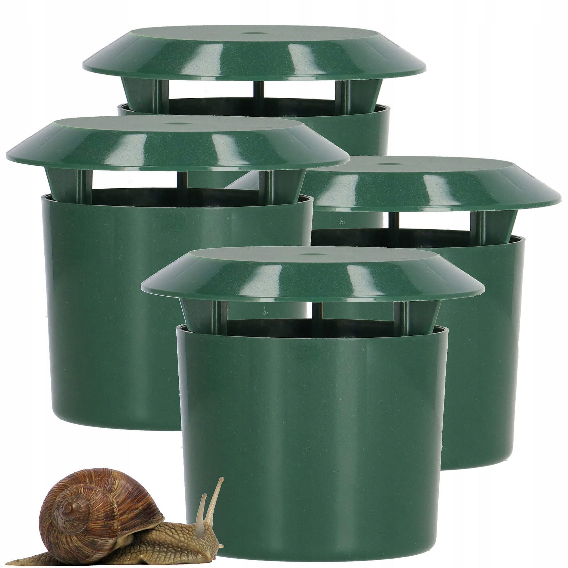 4PCS SNAIL TRAP ANTI-SNAIL ECO-FRIENDLY LURE PAW EFFECTIVE Packaging status original