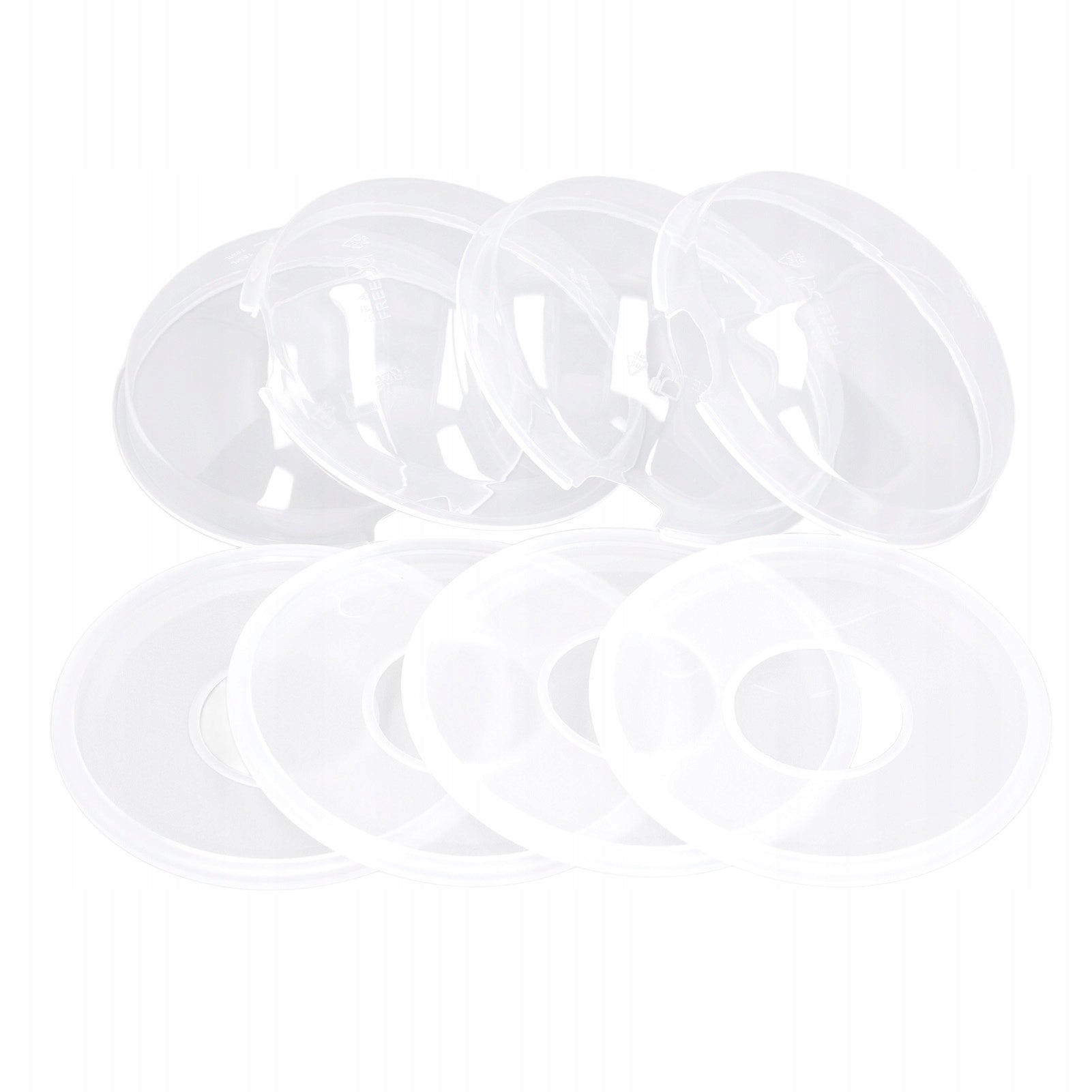 4PCS Silicone Nursing Cups Prevention 5E