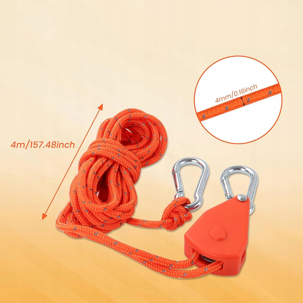 4PCS TENT CABLE TENSION SET with Tensioner Regulator Manufacturer code 6942201821128