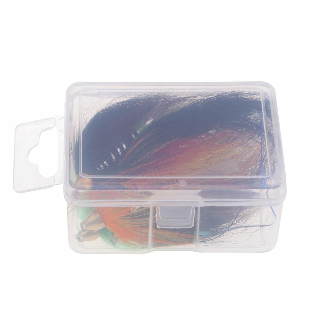 4Pc Tube Flies 4 Color Salmon And Sea Trout Fly Fishing EAN (GTIN) 0793869851400