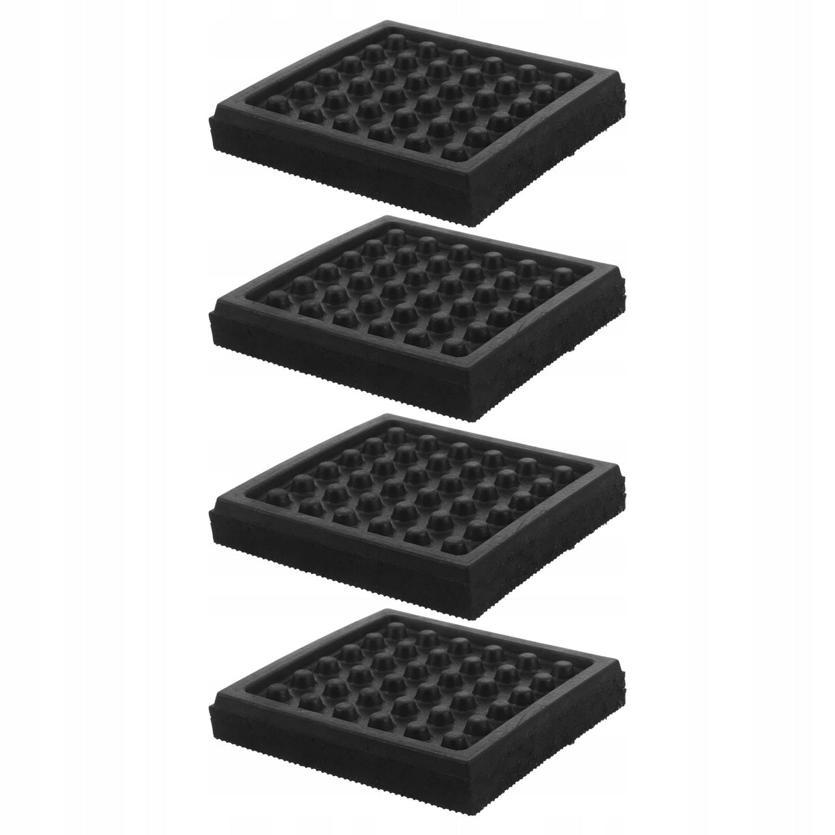 4Pcs Anti Vibration Rubber Treadmill Mat for Stable, Quiet Workouts Brand no brand