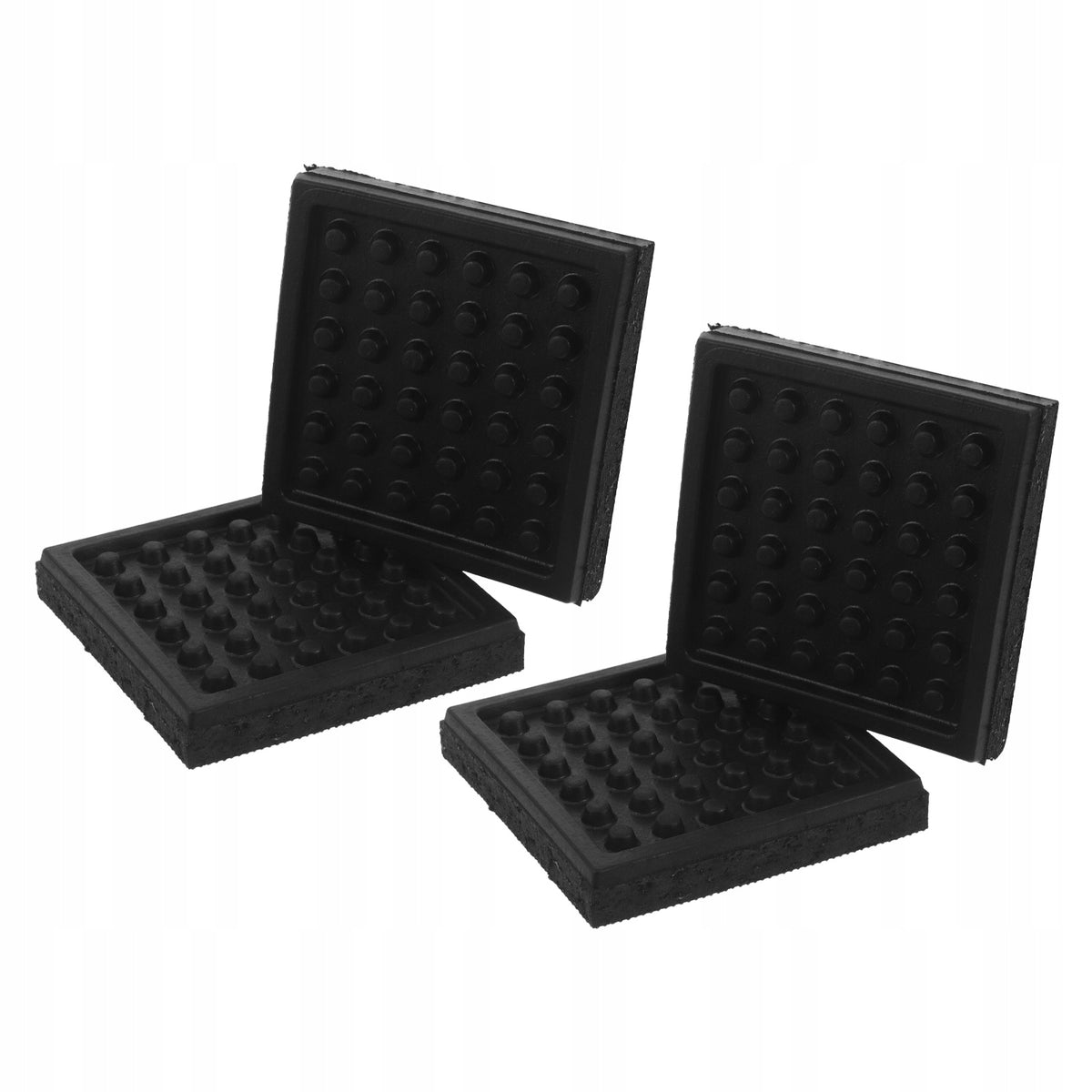 4Pcs Anti Vibration Rubber Treadmill Mat for Stable, Quiet Workouts