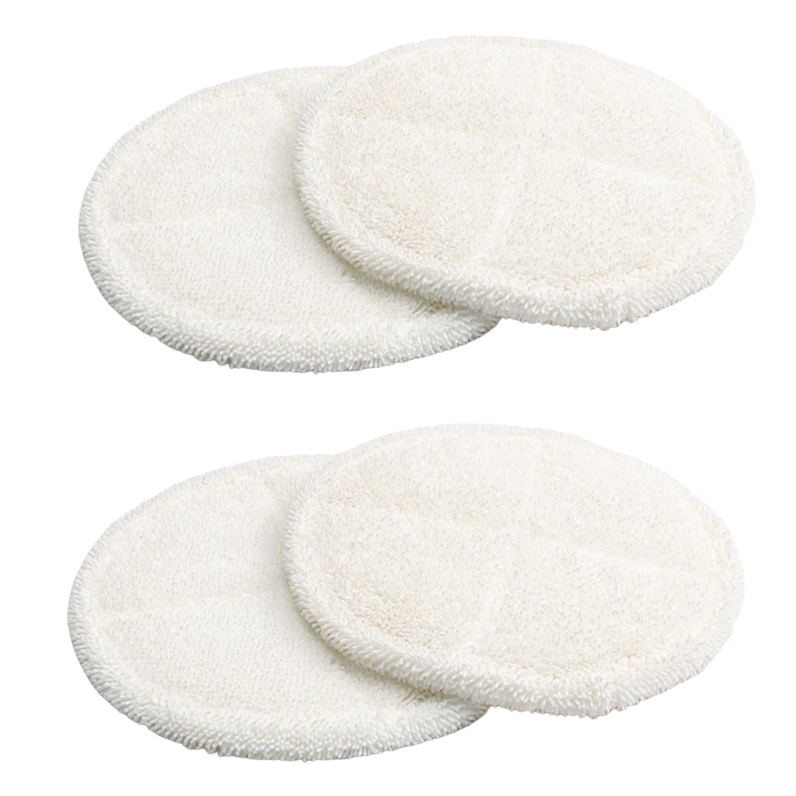 4Pcs Electric Mop Pads 8.07inch Spare Parts Easy to Install Accessory Packaging status original