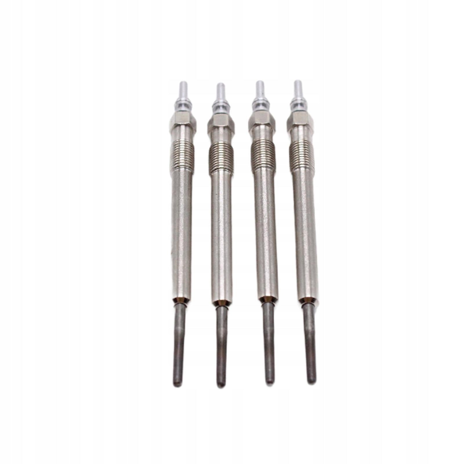 4Pcs Glow Plugs Spare Part Professional High Performance Metal Auto